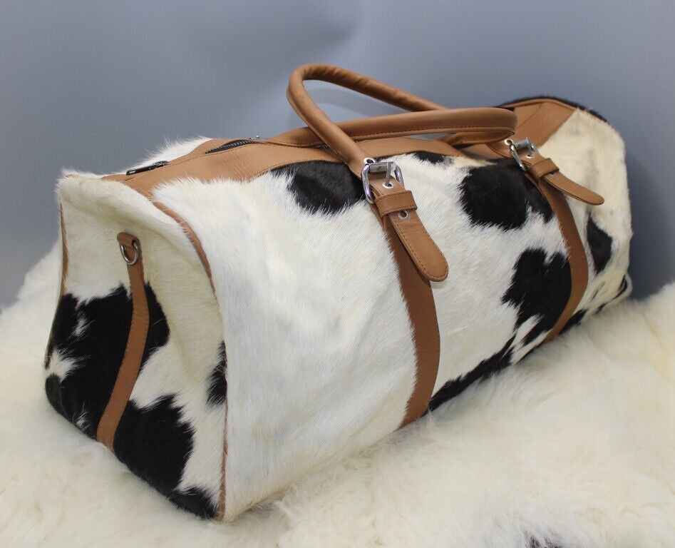 Cowhide luggage Bag