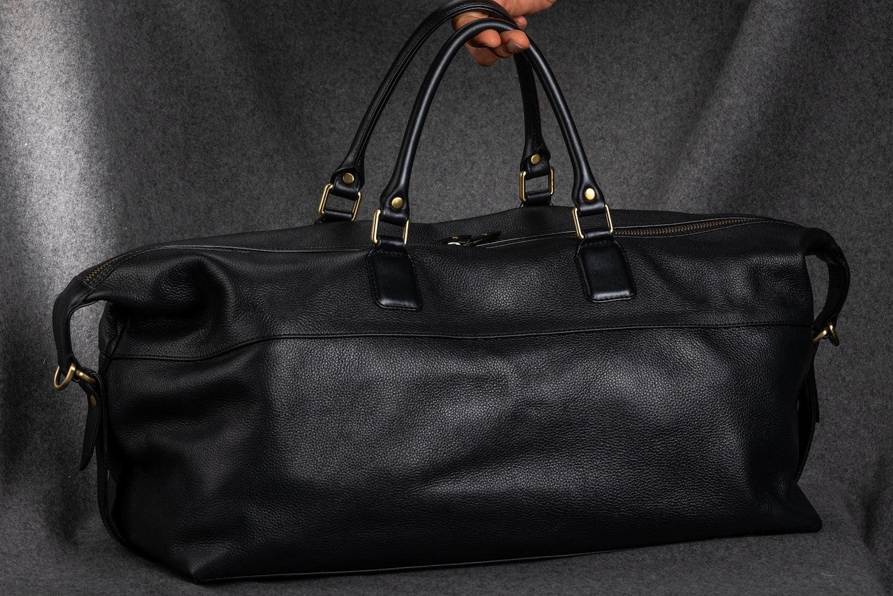 Genuine Real Leather Duffel Bag for Travel