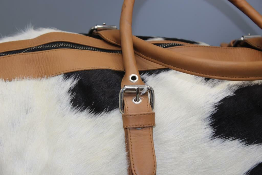 Cowhide luggage Bag
