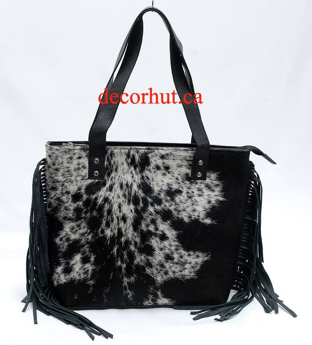 Speckled Cowhide Shoulder Bag