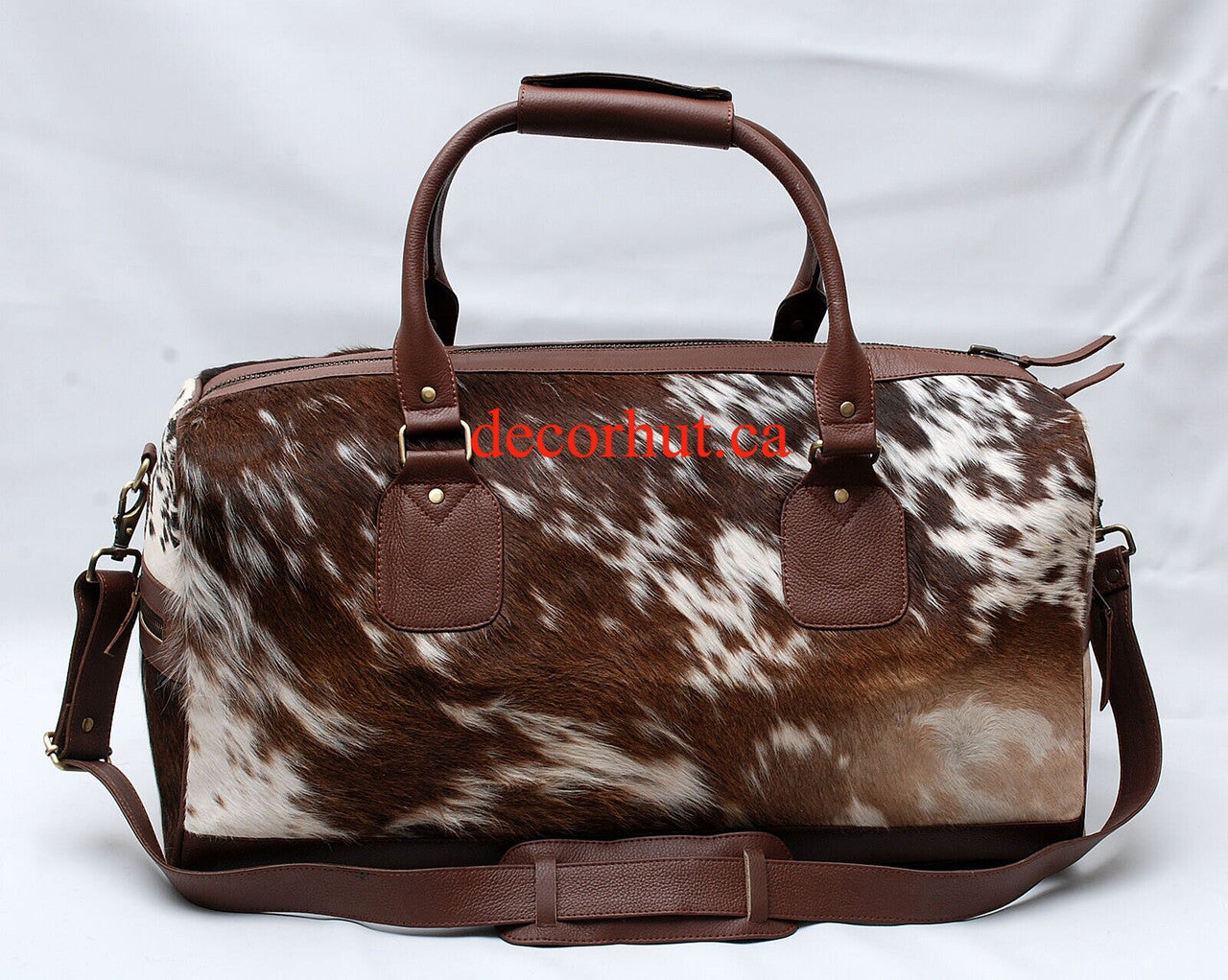Speckled Cowhide Travel Bag