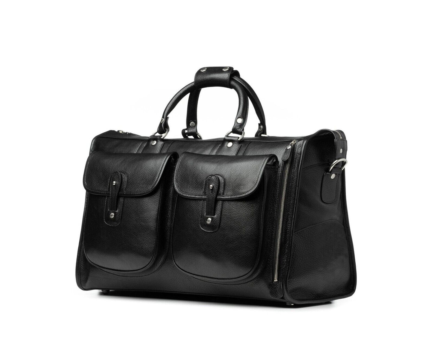 Cowhide Leather Leather Duffle Holdall Bag