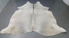 Large Cowhide Rug Grey Brindle