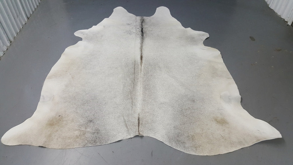 Large Cowhide Rug Grey Brindle