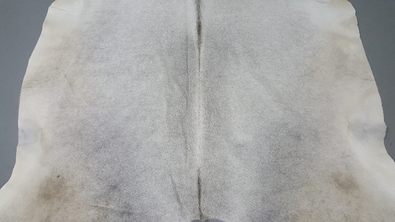 Large Cowhide Rug Grey Brindle