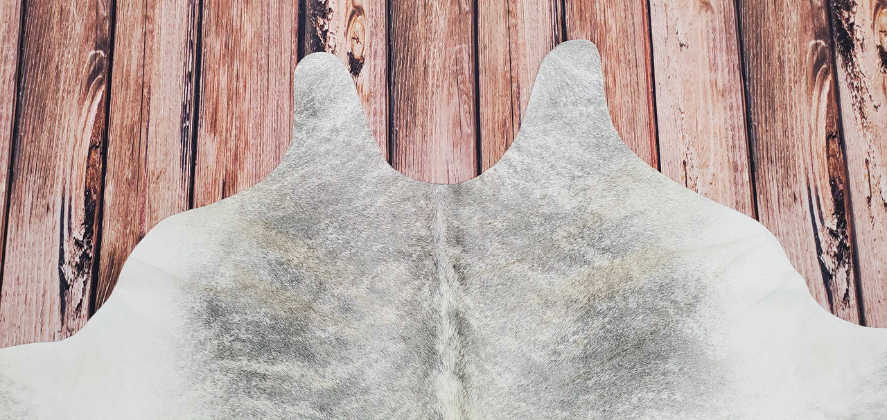 Taupe White Cowhide Area Rugs 80 X 74 Inches