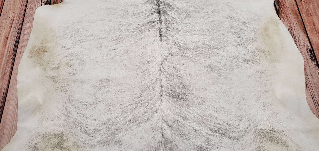 Grey Extra Large Cowhide Rug 7.9ft x 6.5ft