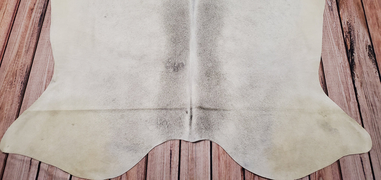 Exotic Grey Cowhide Rug 7.6ft x 5.8ft