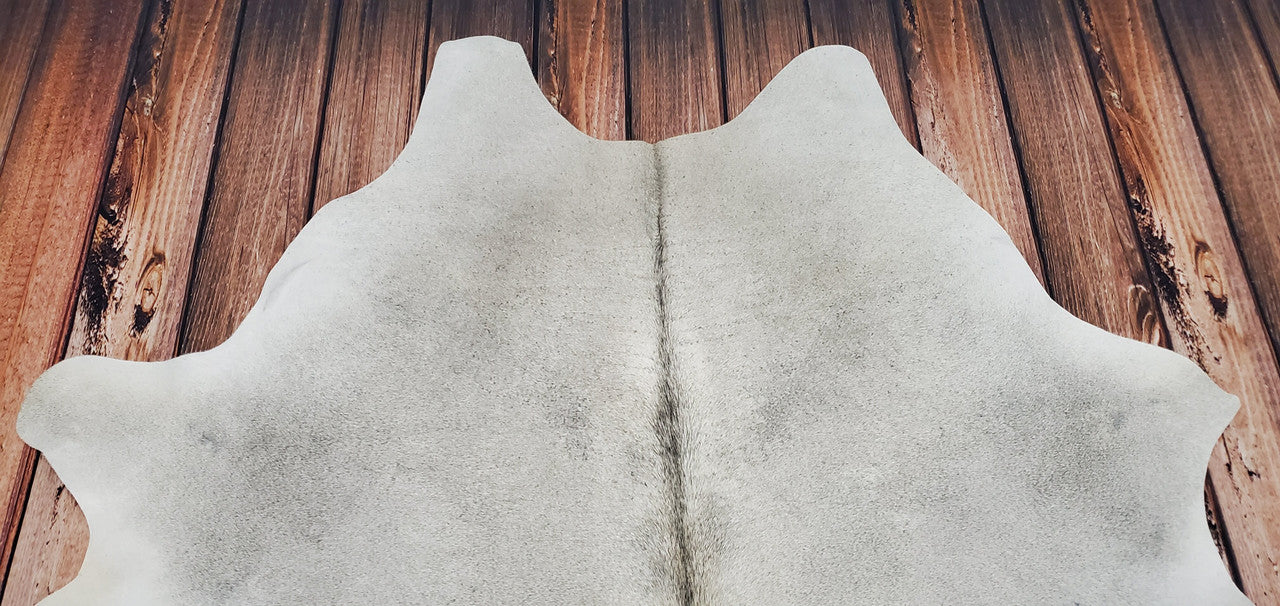 Grey Cowhide Rug Large 6.8ft x 6ft