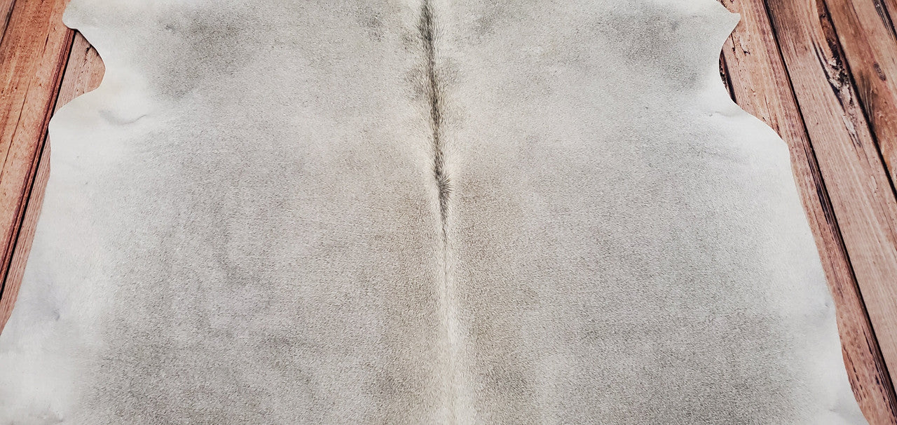Grey Cowhide Rug Large 6.8ft x 6ft