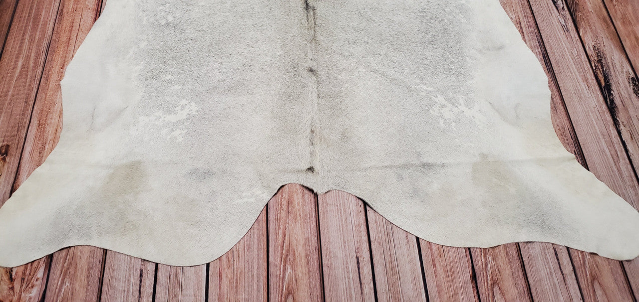 Natural Grey Cowhide Rug 7ft x 6.8ft