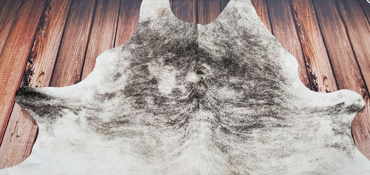 These natural cowhide rugs are very easy to clean and maintain.