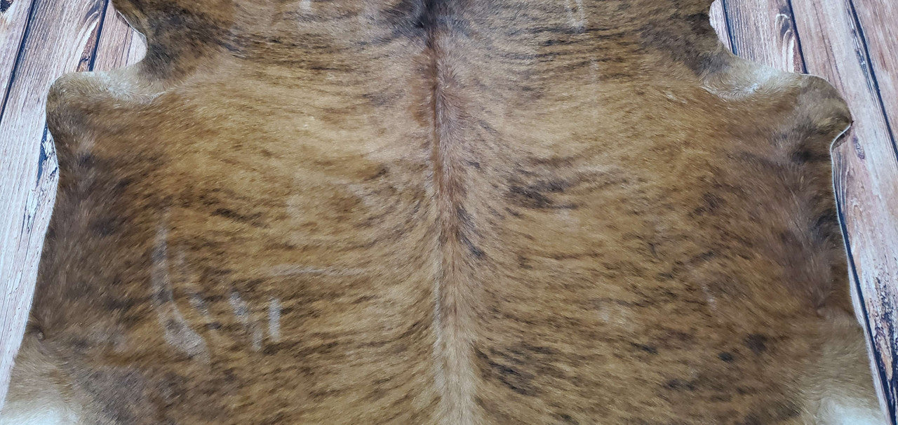 Dark brindle cowhide rugs come in many different colors and patterns, so you’re sure to find one that fits your style.
