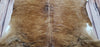 Cowhide Rug Taupe Brown Brindle 6.5ft x 6.2ft
