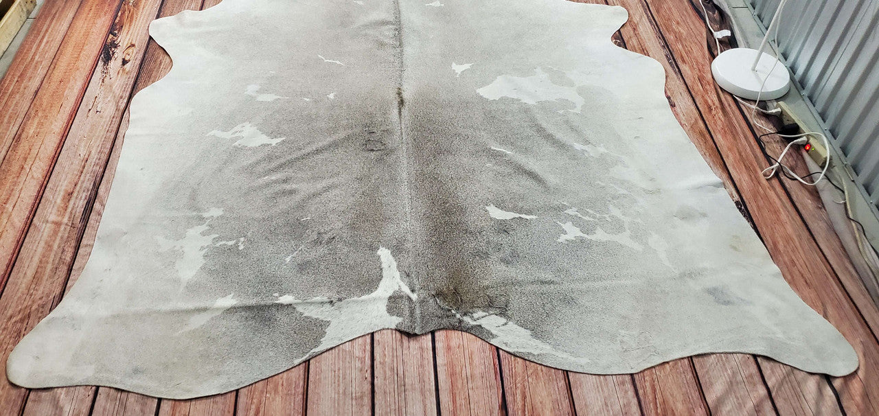 I love this cowhide rug! Purchased this hair on hide rug for my home office & gave the space the pop it needed.