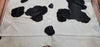 Natural Cowhide Rug Black White 7ft x 6.6ft
