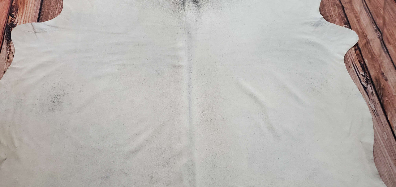 Brazilian Large Grey Cow Hide Rug 8ft x 6.7ft