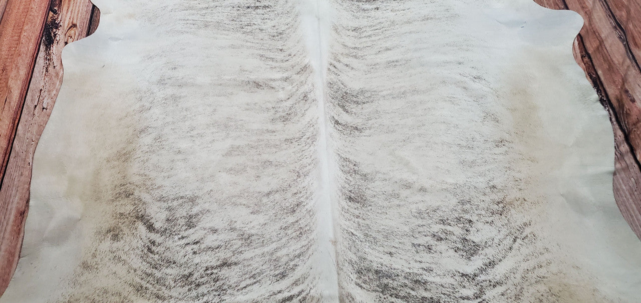 Exotic Brindle Cowhide Rug 6.6ft x 6.5ft