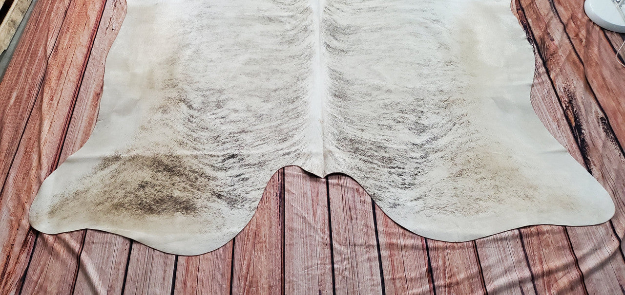 Exotic Brindle Cowhide Rug 6.6ft x 6.5ft