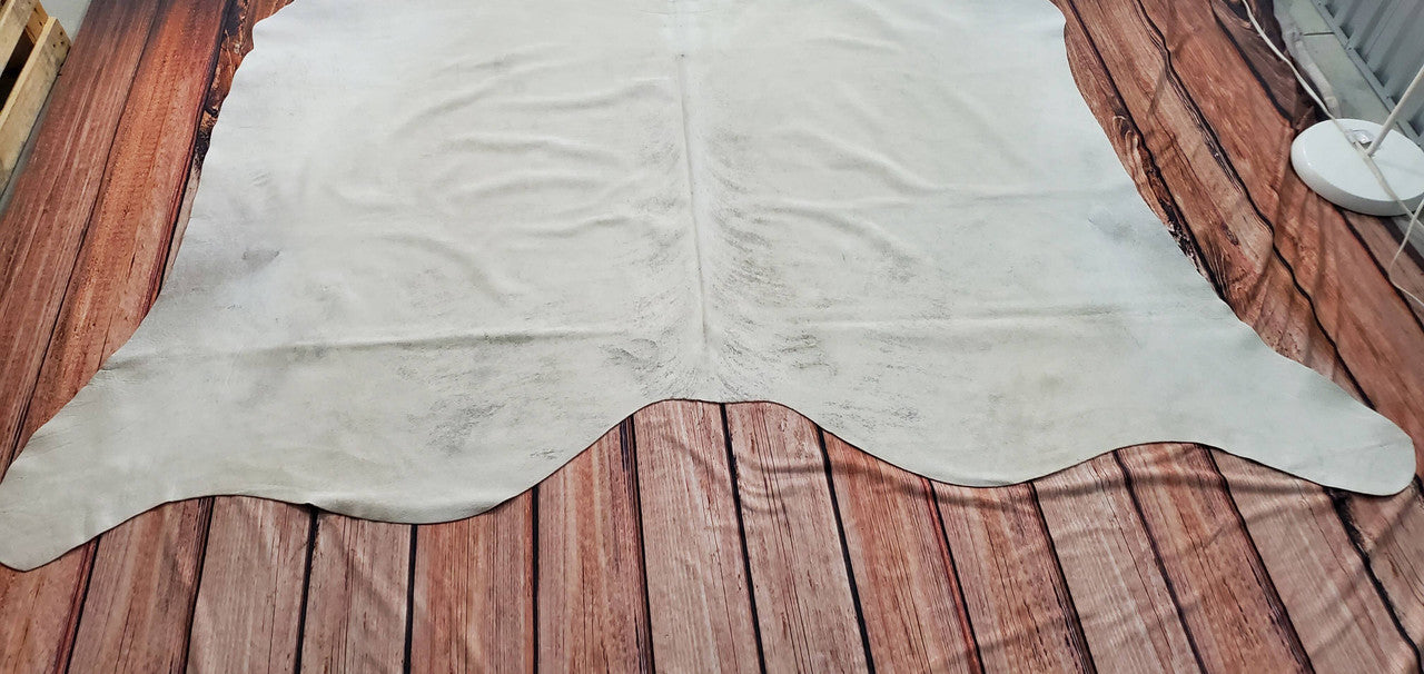 Cowhide Rug Large Grey Brindle 7ft x 7ft