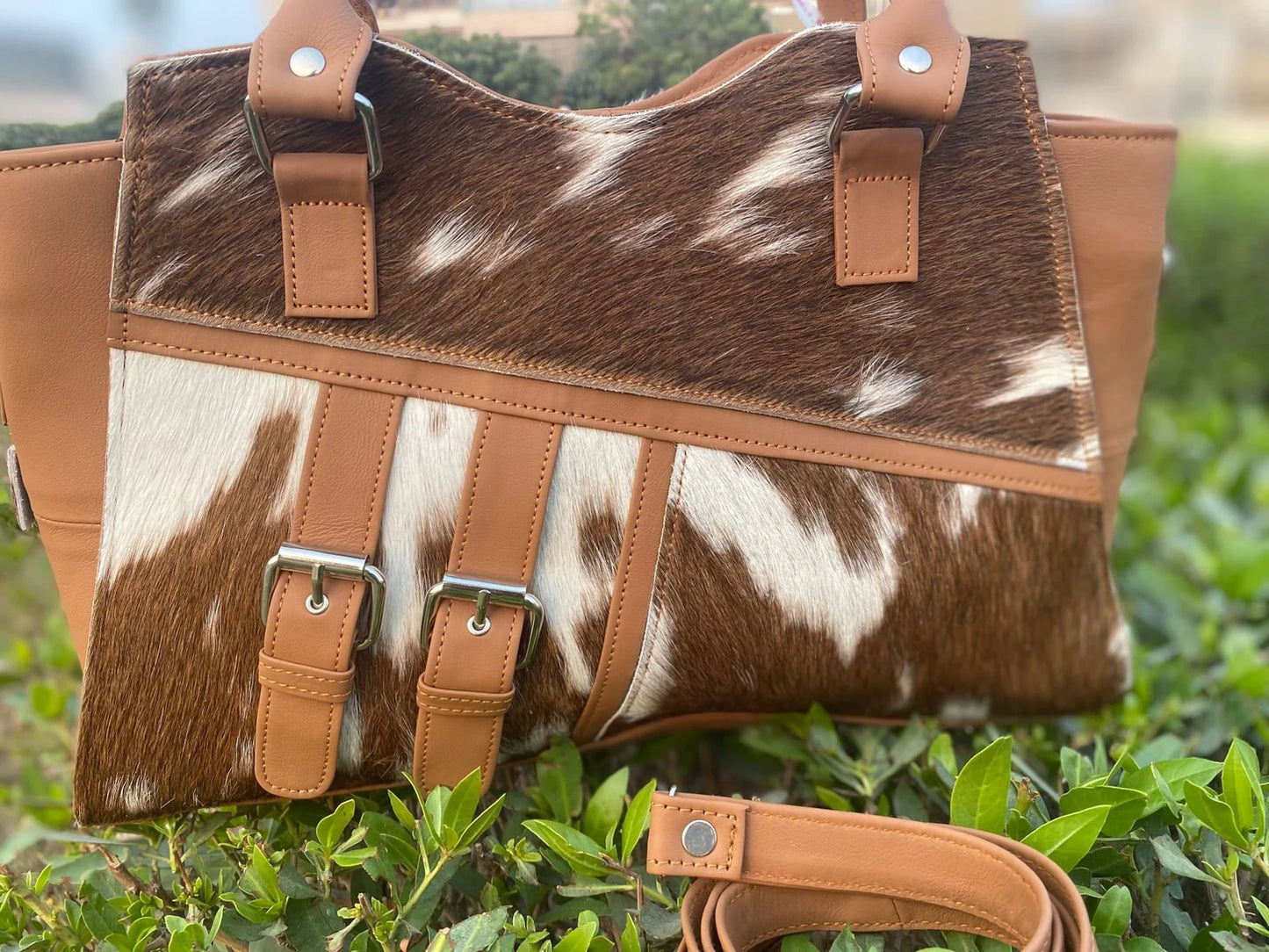 New style women cowhide shoulder bag