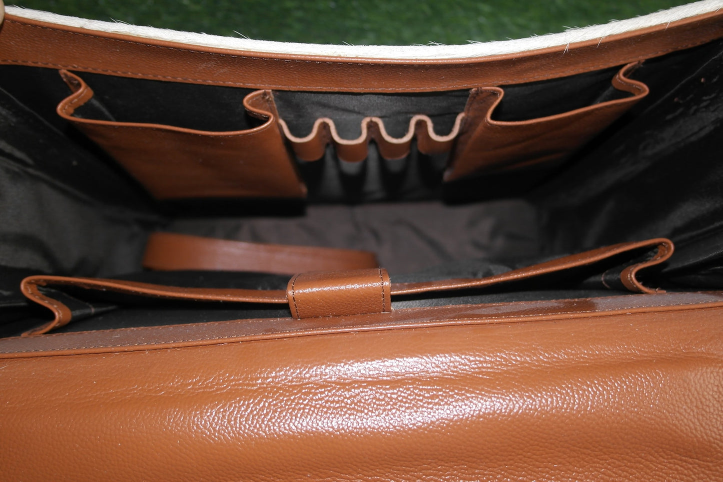 Cowhide Hair On Briefcase Bag