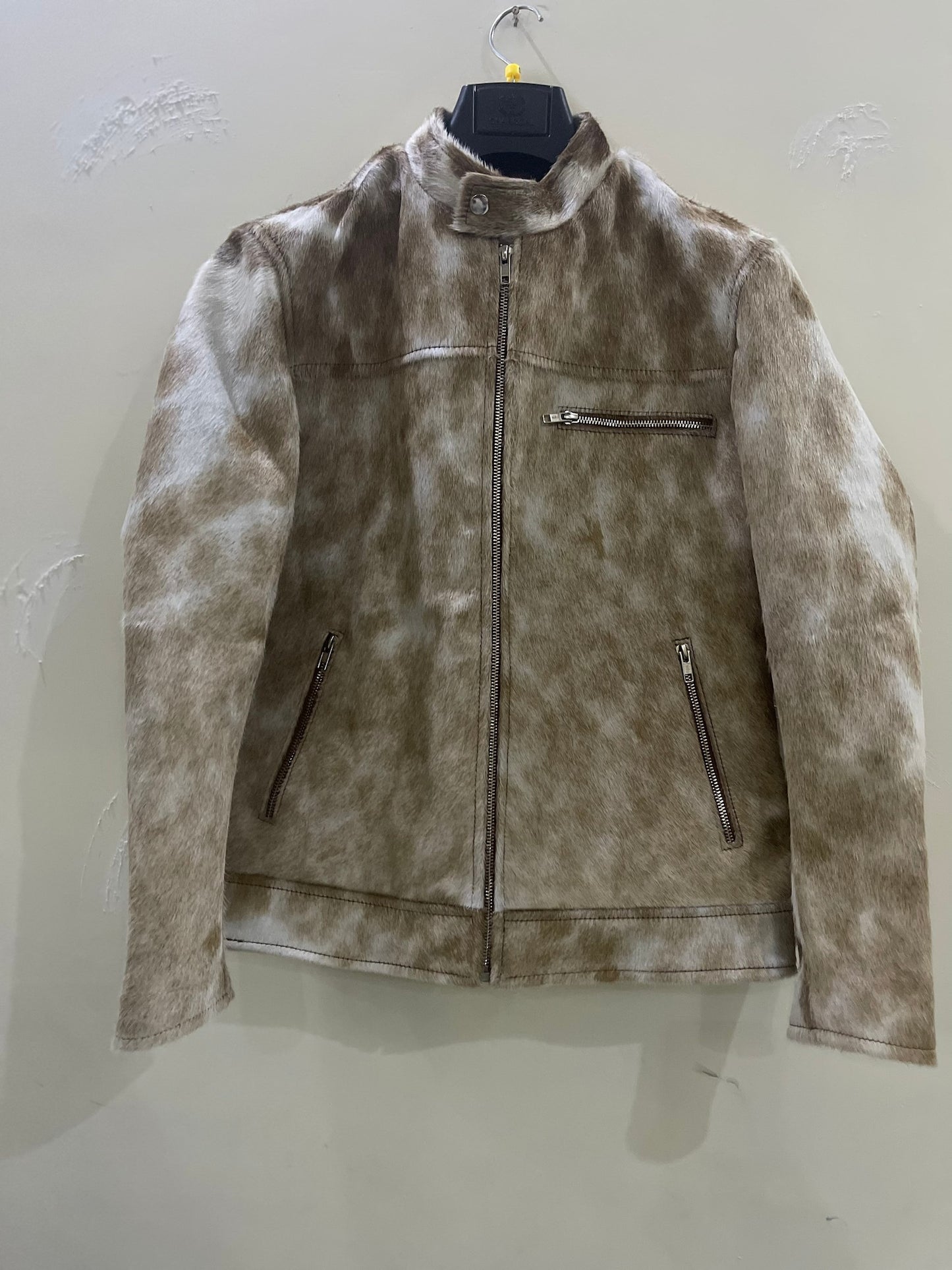 Cow Skin Fur Jacket