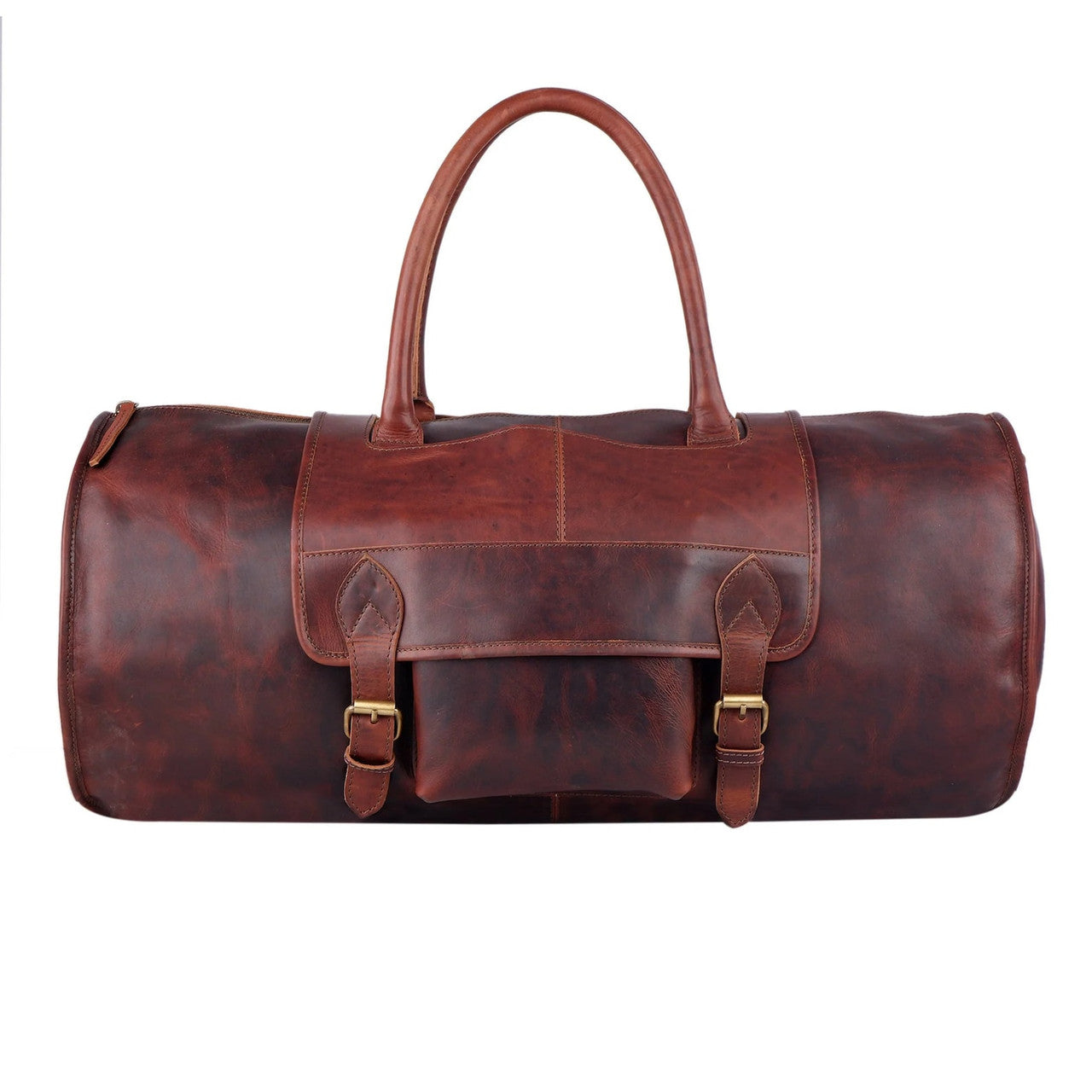 Top Grain Cowhide Leather Weekender Bag
