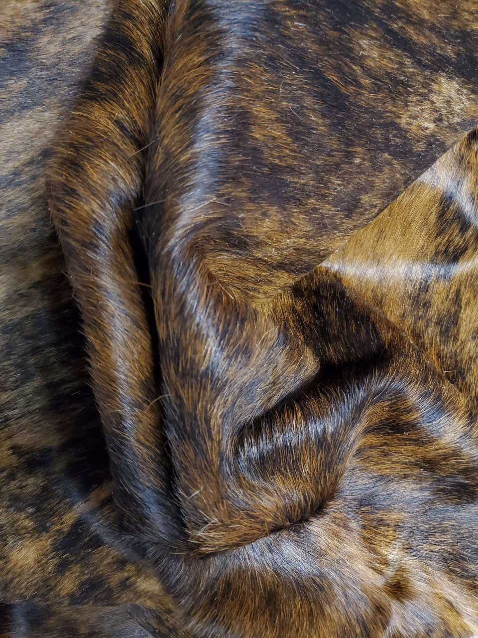 Coffee Brown Cowhide Rug 75 X 68 Inches