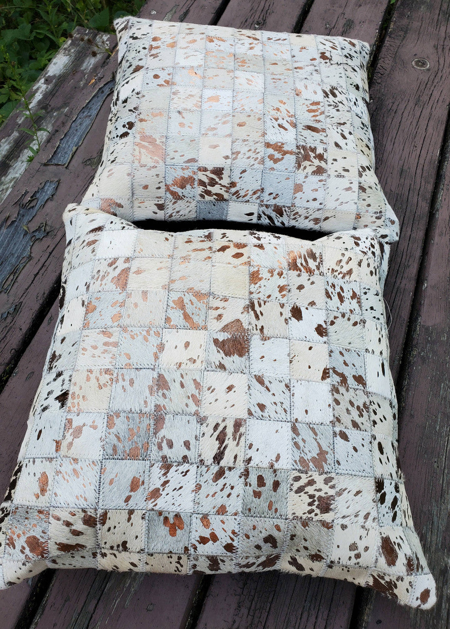 These cowhide pillows are beautiful!! They definitely exceeded any expectations! The customer service is great sending me photos in advance
