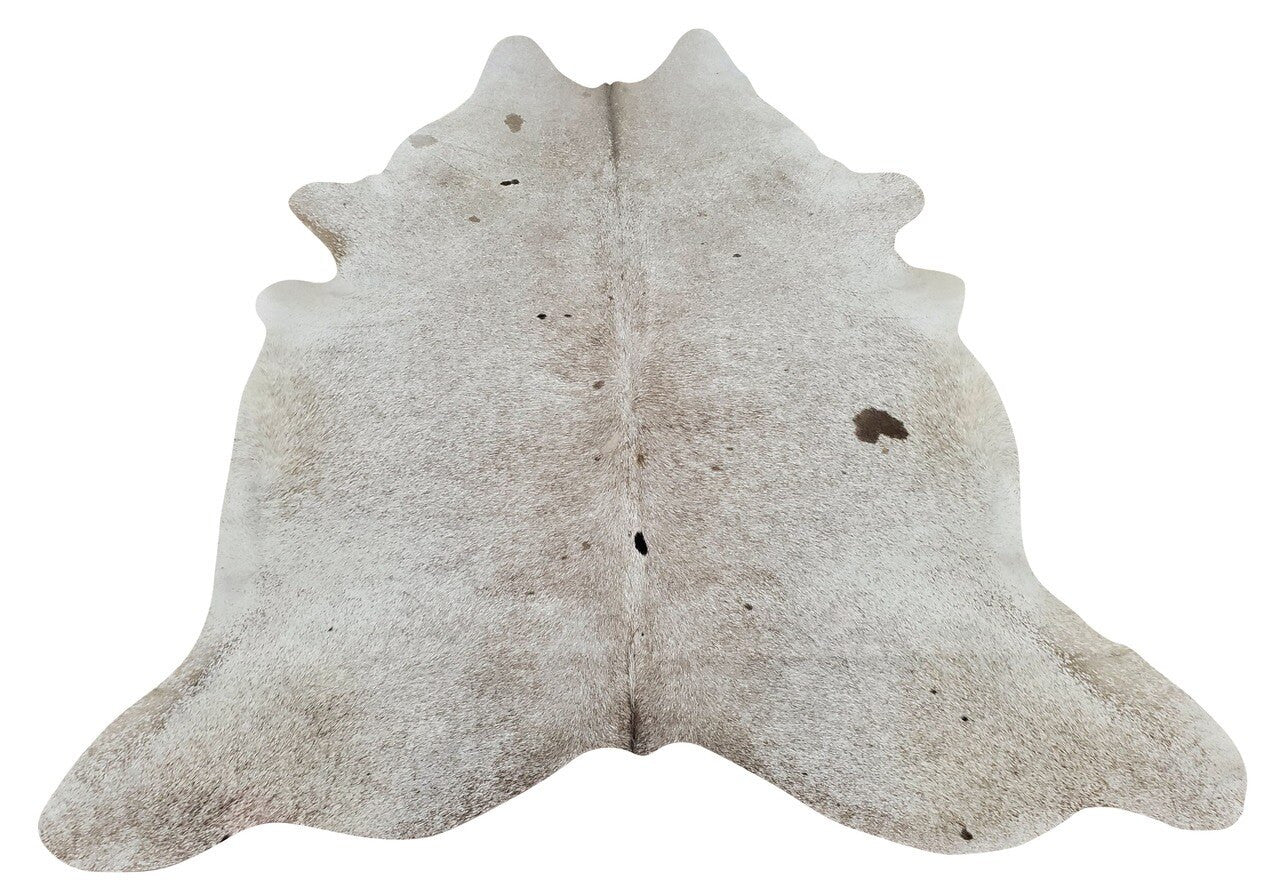 The colors were bright of XL cowhide rug, perfect to put under table and still have plenty of cow hide showing on outer edges.