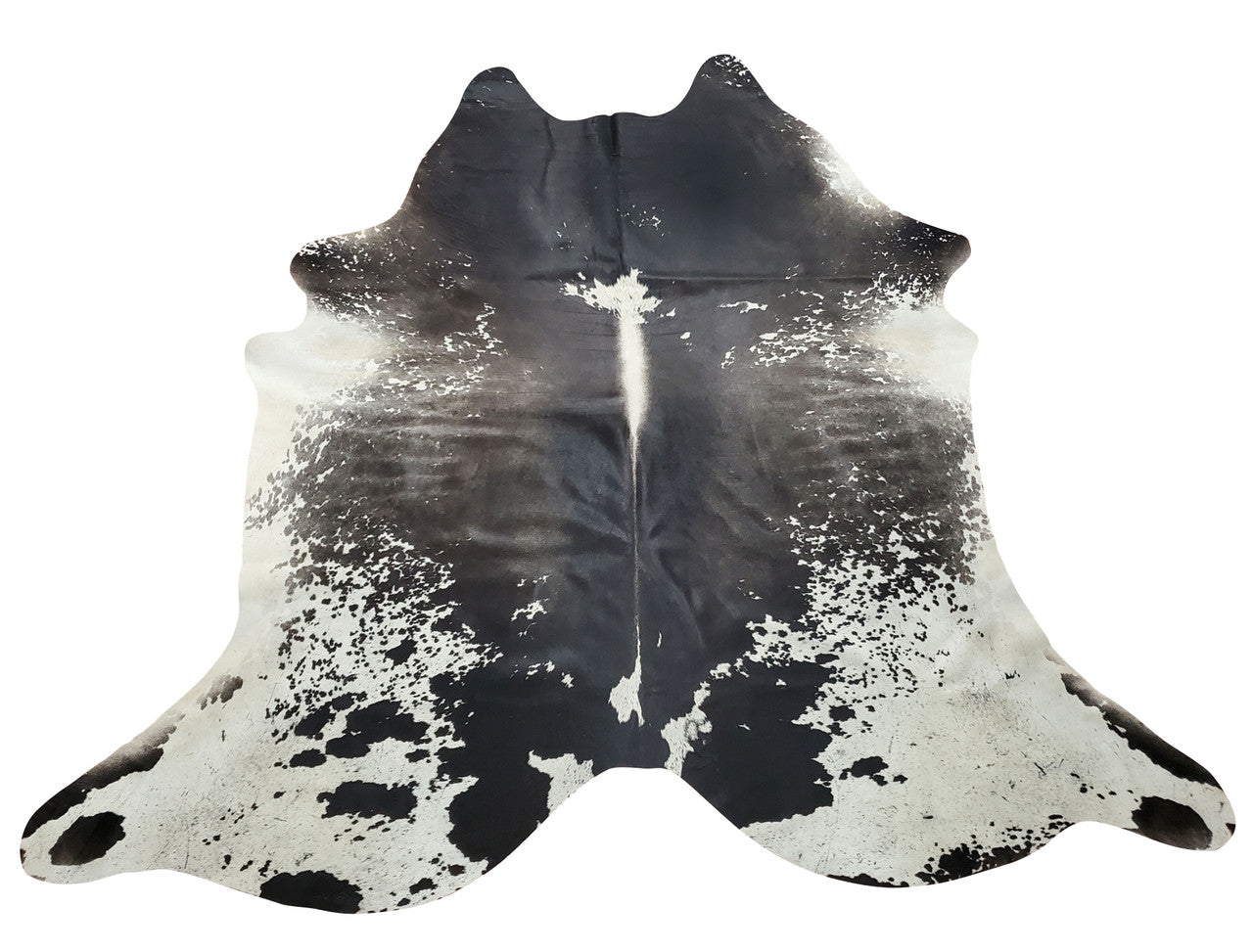 Choose from top quality grey white cowhide rug is soft, smooth and can be used for upholstery with free shipping Canada.
