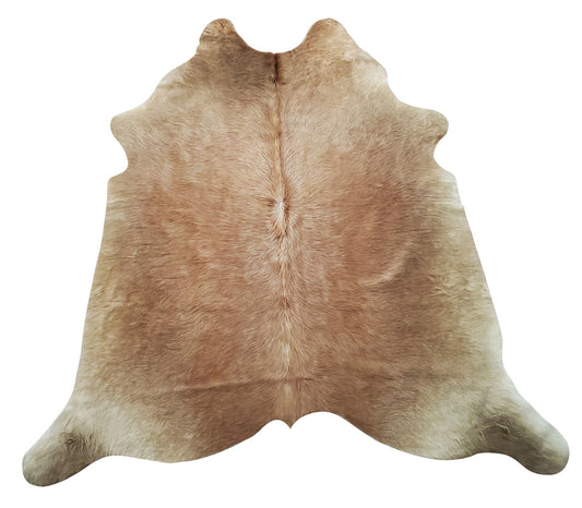 Beautiful honey brown cowhide rug perfect for layer with other rugs or add it to your entryway decor. The rug is beyond beautiful, it looks incredible in any space