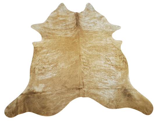 What a stunning beautiful beige brindle cowhide rug in an extra large size, this will be in a total agreement with the space, art and home office or living room.
