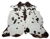 Spotted Tricolor Cowhide Rug 7ft x 6.6ft