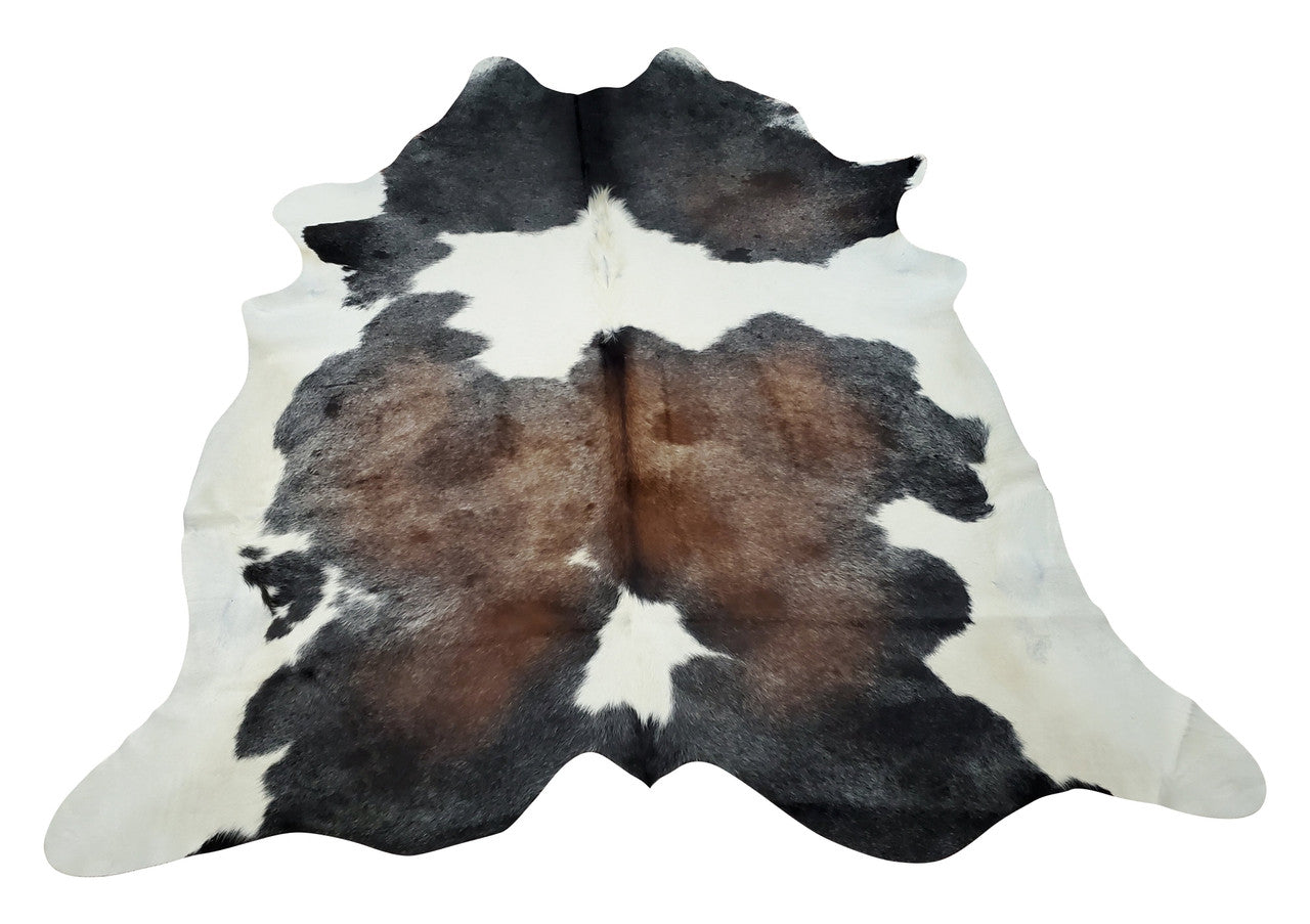This chocolate brown cowhide rug is a perfect match for a cabin with soft and smooth hair on this cowhide can also be on wall or drapes.