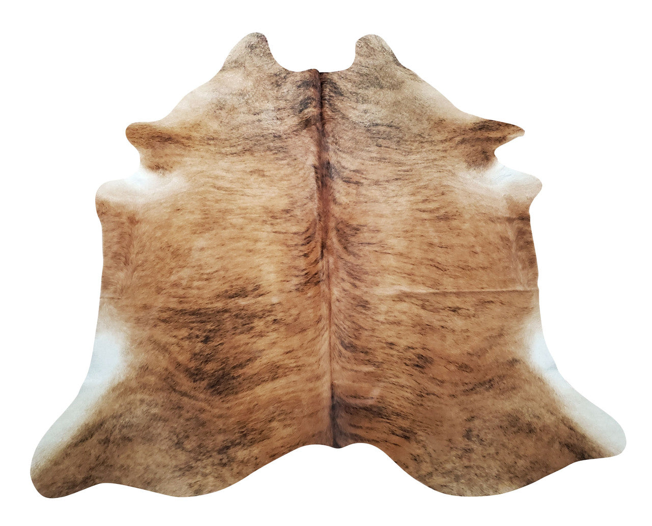 Look no more, this small brown brindle cowhide rug will transform your room, handpicked for natural and genuine pattern.