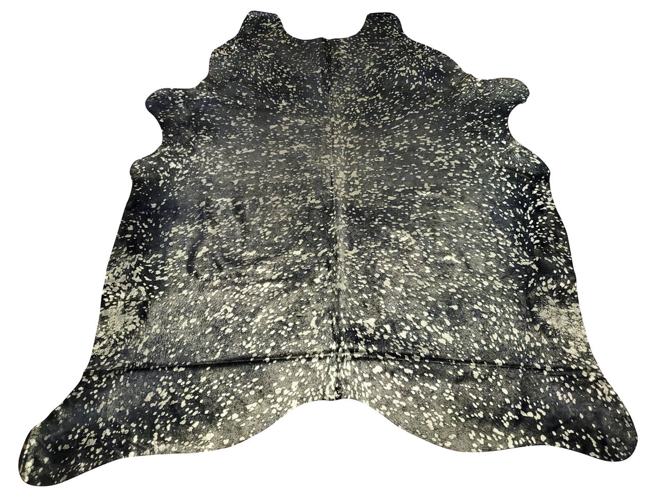 Starting with a new living room a metallic cowhide rug is the perfect choice to spice up your house.