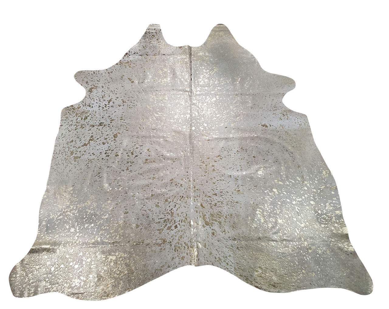 You can add gold metallic cowhide in home theater, next to a brown leather couch, fits very well and it will become a center piece natural and real