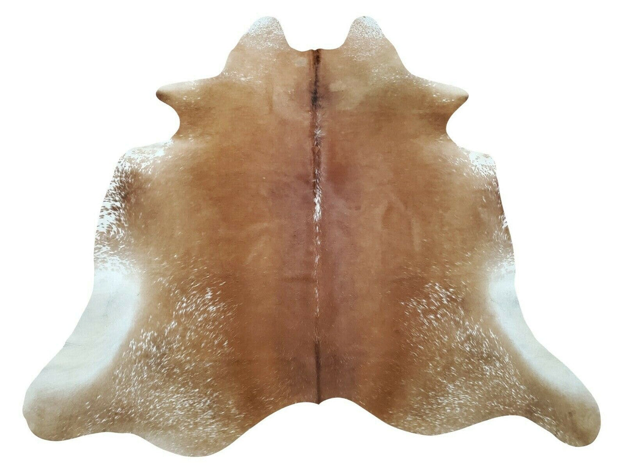 cowhide rug brown white is perfect in gallery wall and other high traffic places.