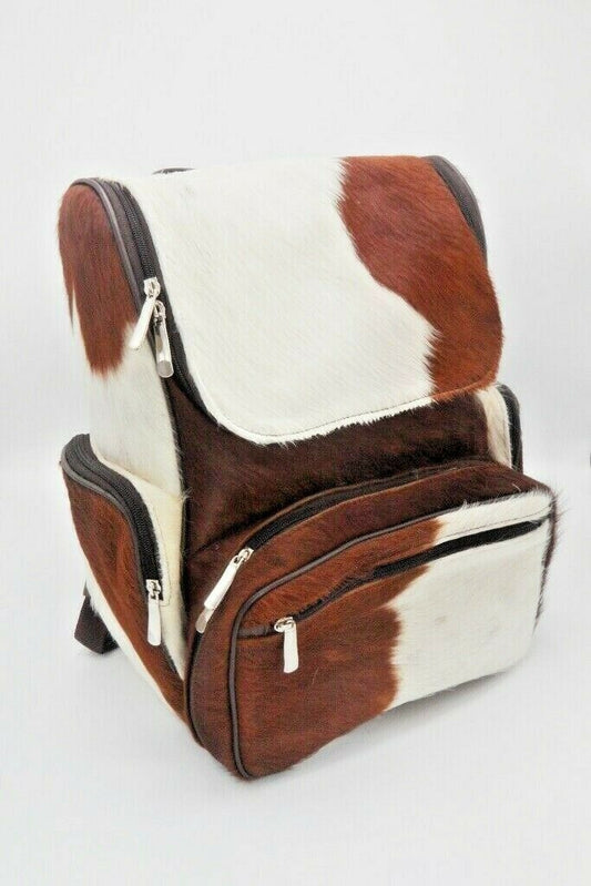 This cowhide diaper bag will make you standout in crowd, our handcrafted classic bags are perfect for any occasion. 