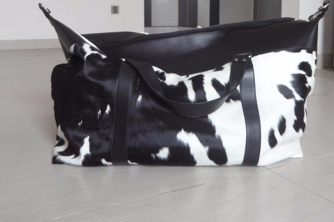 leather duffle bag