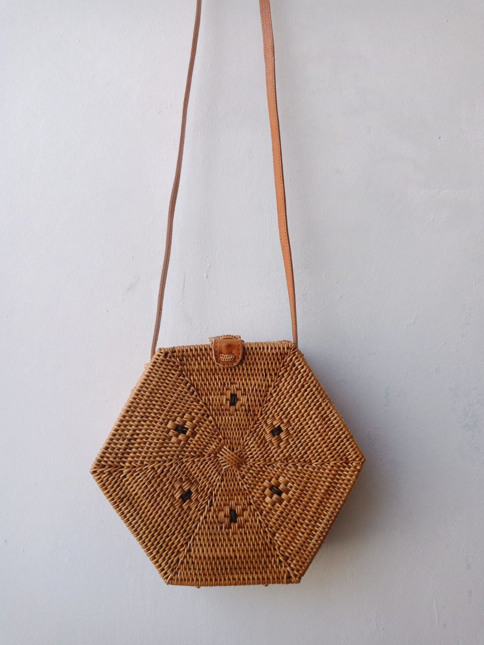 Large Round straw bags