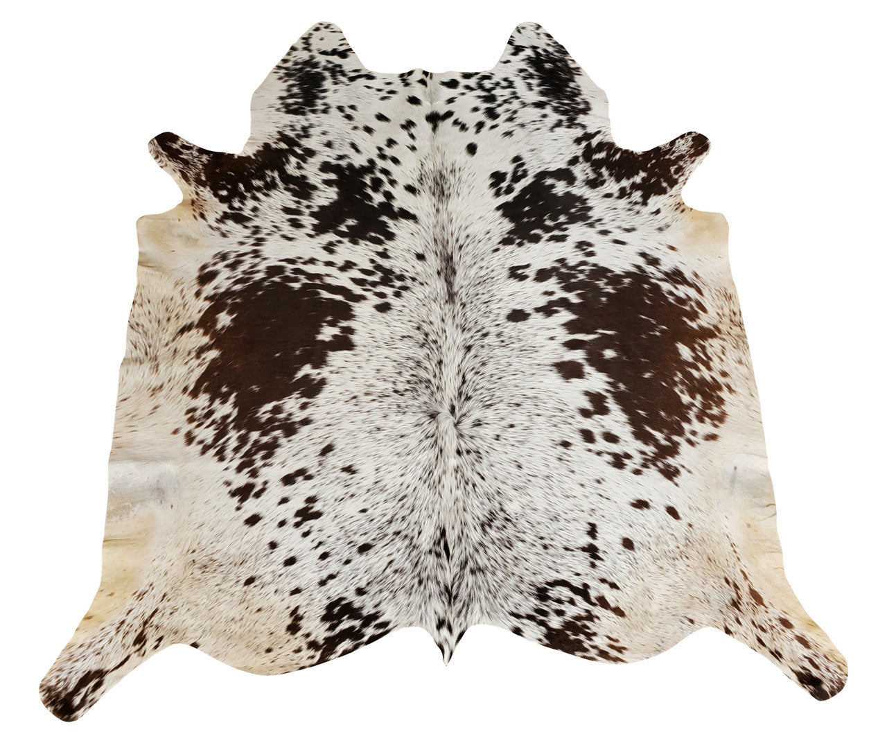 Cowhide rugs are a popular item for interior design and decoration, This small cowhide rug is perfect for adding charm and beauty to any space.
