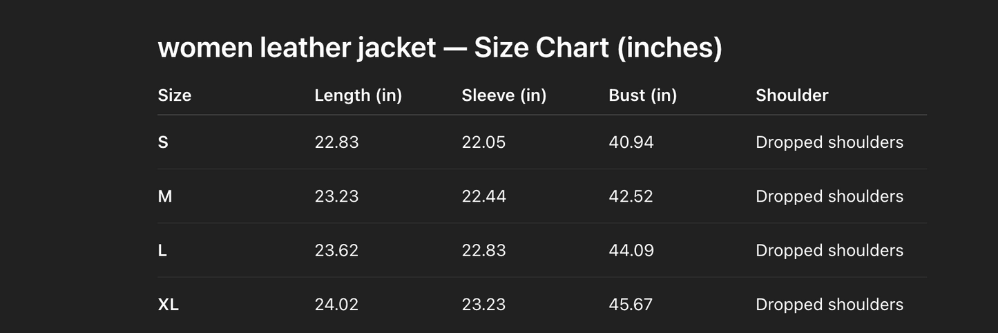 Women Oversized Brown Leather Moto Jacket