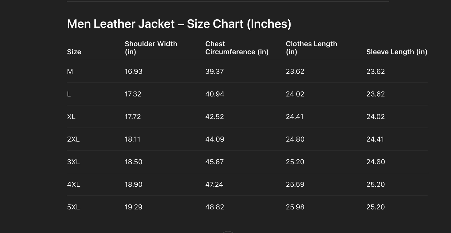 Washed Vintage Men’s Genuine Leather Jacket