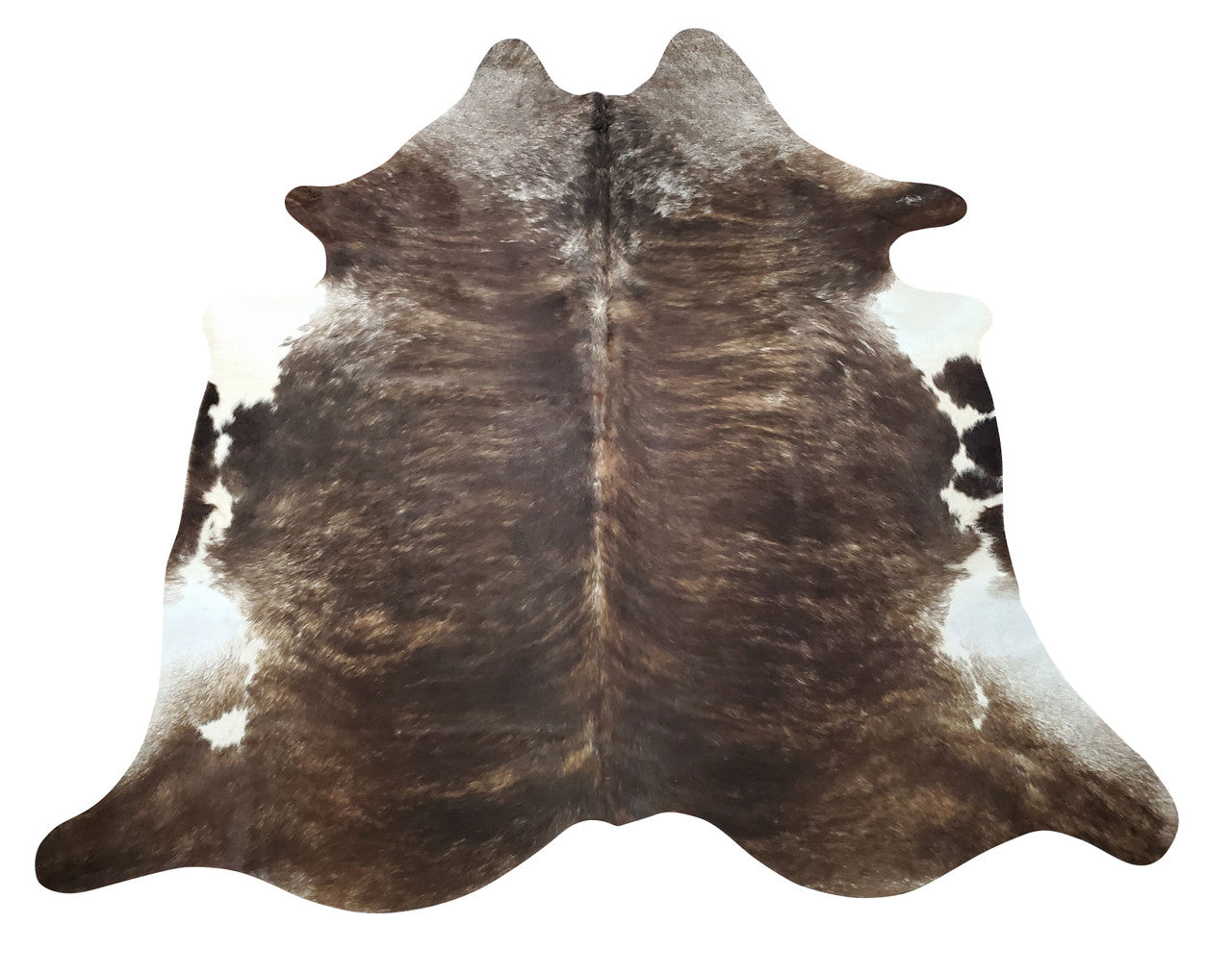 This dark gray cowhide rug is stunning, handpicked for exotic marking perfect for any modern living room, it will exceed any expectations.