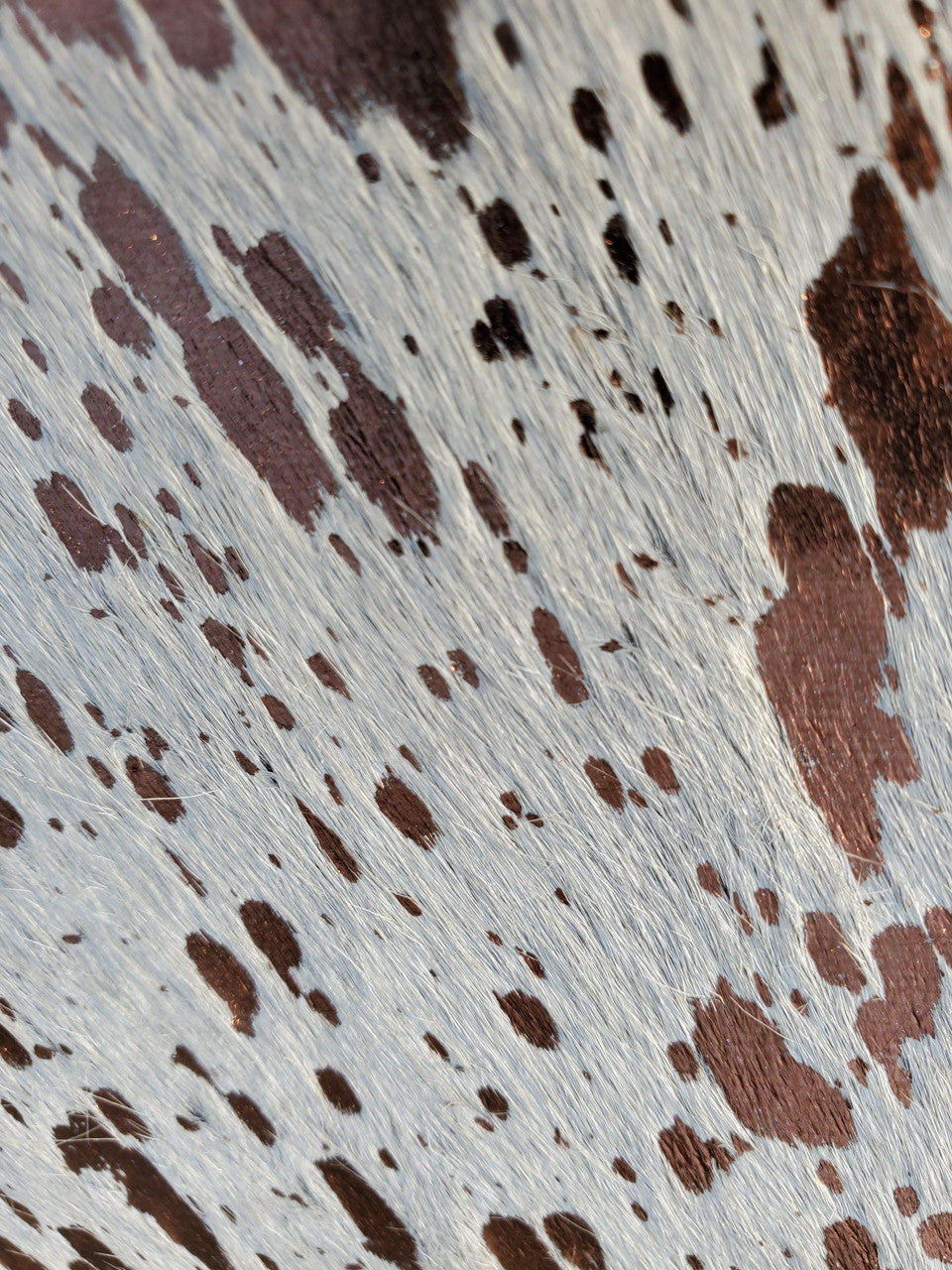 New Metallic Cow hide Cushion Covers 16 X 16 Inches