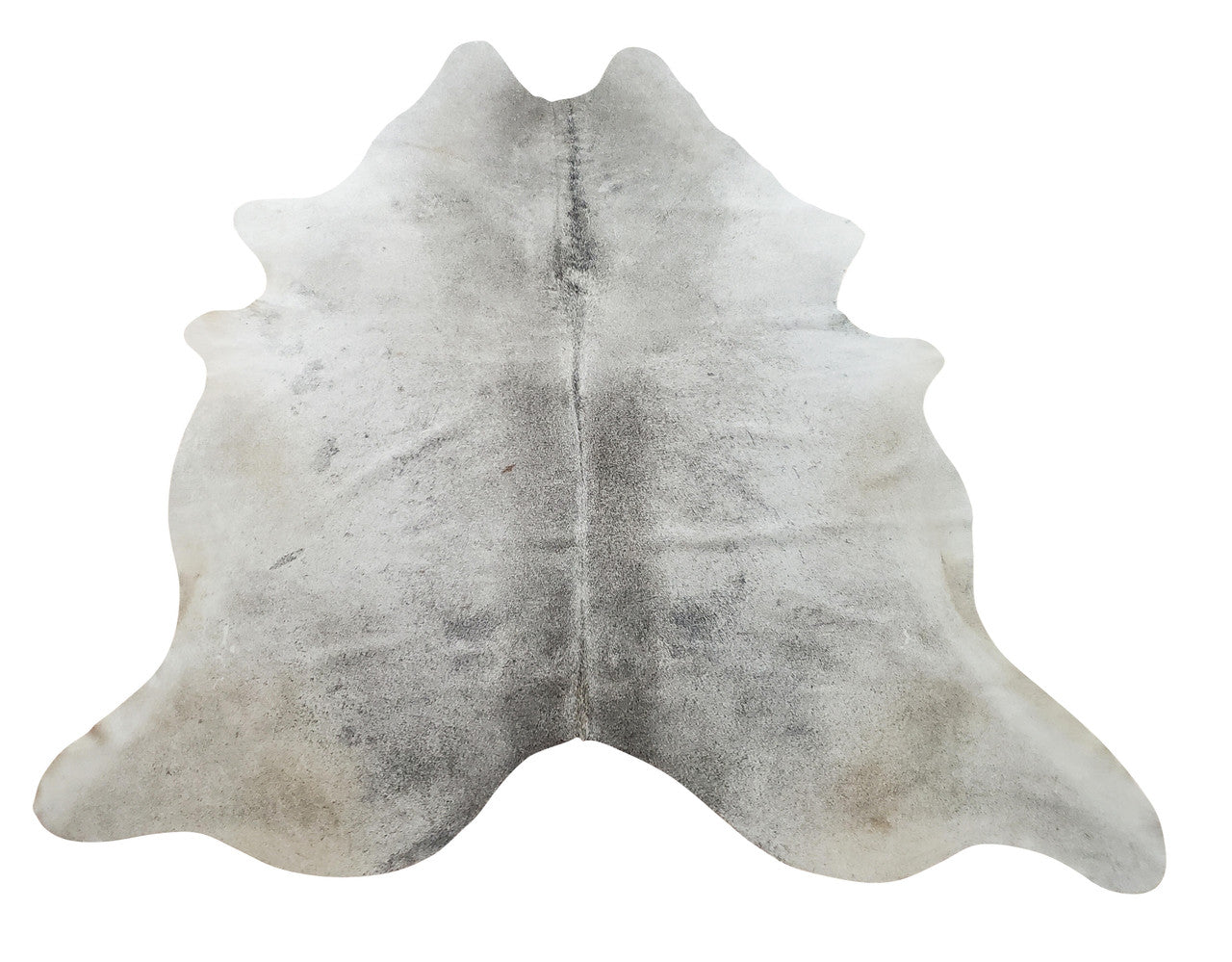 This beautiful large grey cowhide rug really defines any parent's bedroom or entryway. It brings life and a vibrant atmosphere to the room.