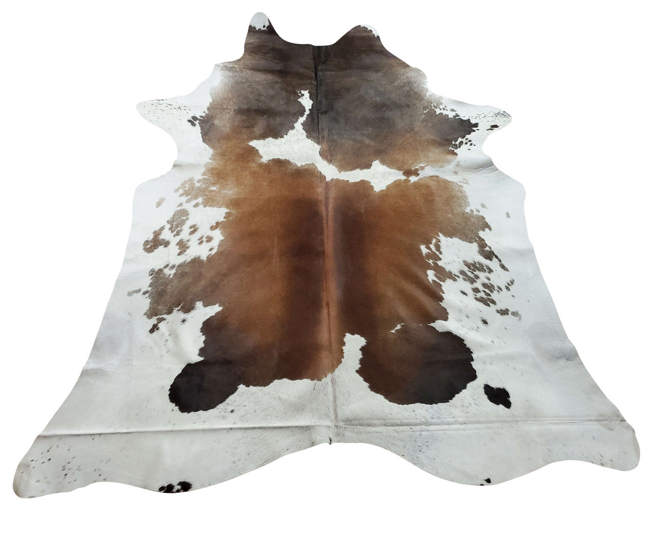 This large cowhide carpet is a dream! Exactly how you imagine it based on the photos and its free shipping all over the USA and Canada
